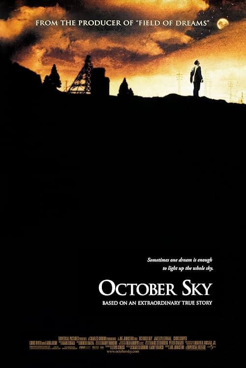 October Sky poster
